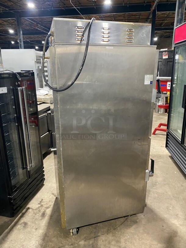 SWEET! Nuvu Commercial Dual Cabinet Cook-N-Hold Oven! All Stainless Steel! Model SC14 Serial 706150010916! 208V 1Phase! WORKING WHEN REMOVED! - Image 3 of 9
