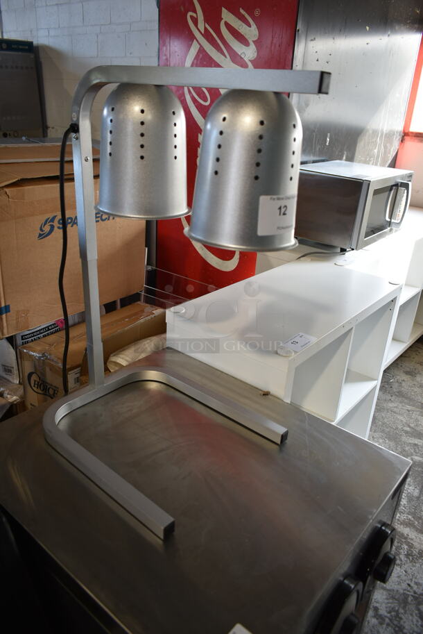 Avantco 177W62 Metal Commercial 2 Head Warming Lamp. 120 Volts, 1 Phase. - Image 2 of 9