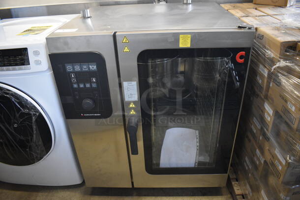 BRAND NEW! LATE MODEL! Convotherm C4eT 10.10 EB -N Stainless Steel Commercial Electric Powered Convotherm Combi Steamer Oven. 208 Volts, 3 Phase. 35x32x42