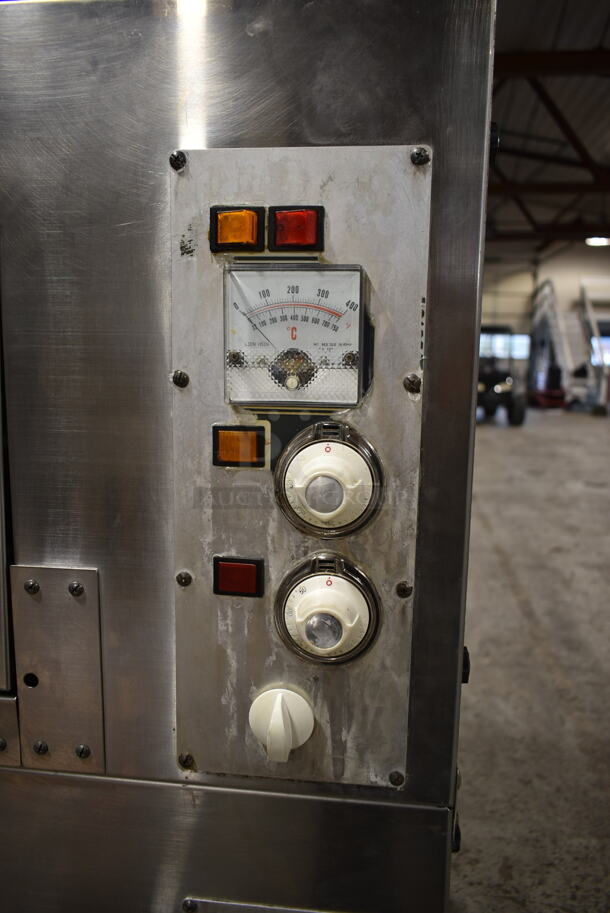 3 Stainless Steel Commercial Electric Powered Bakery Oven on Commercial Casters. 240 Volts, 1 Phase. 3 Times Your Bid! - Image 11 of 12