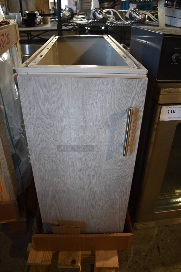 BRAND NEW IN CRATE! Royston 62092073-296 Wood Pattern Cabinet. 12x30x27