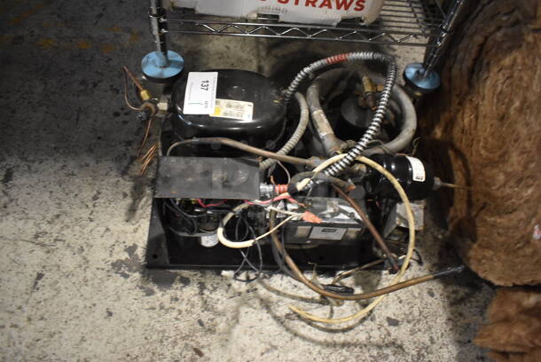 Tecumseh AK166ET-038-J7 Metal Commercial Compressor. 208-230 Volts, 1 Phase. 13x22x11 - Image 2 of 4