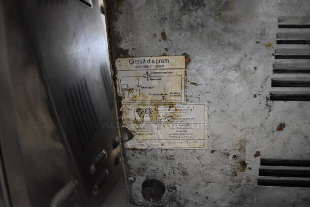 Avantco Stainless Steel Commercial Countertop Food Warmer. 14.5x22.5x9.5. Tested and Does Not Power On - Image 4 of 4