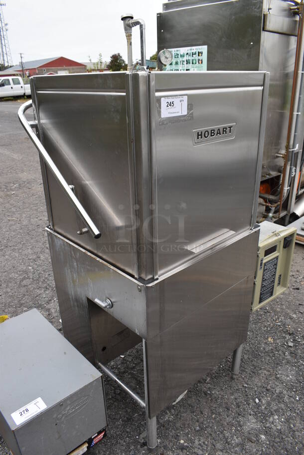 Hobart AM-14 Stainless Steel Commercial Straight Pass Through Dishwasher. 200-230 Volts, 3 Phase. 40x36x67 - Image 6 of 9