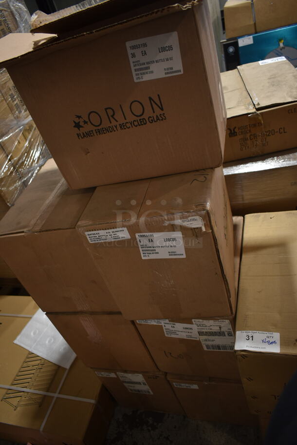 7 Boxes of 6 BRAND NEW IN BOX! Orion G4755-CC Artesian 50 oz Water Bottle. 7 Times Your Bid! - Image 3 of 9