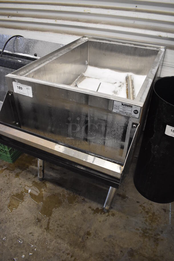 Krowne KRPT Stainless Steel Commercial Ice Bin w/ Speedwell. 24x41x30 - Image 2 of 4
