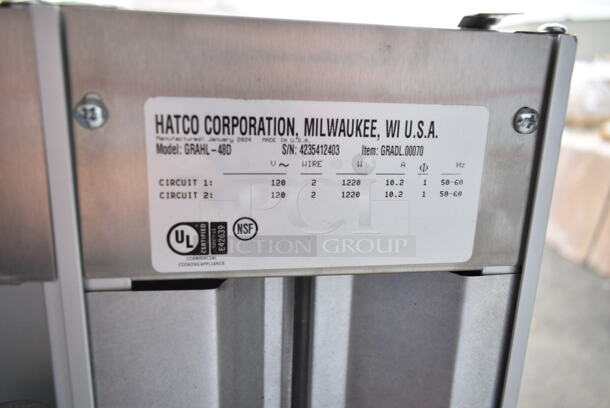 BRAND NEW SCRATCH AND DENT! Hatco GRAHL-48D Metal Commercial Heat Strip. 120 Volts, 1 Phase. - Image 5 of 5