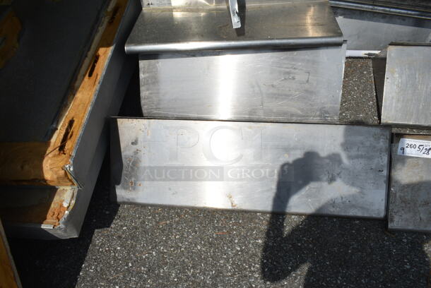 9 Various Metal Shelves. 9 Times Your Bid! - Image 2 of 3
