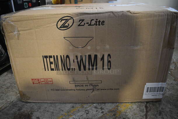 BRAND NEW SCRATCH AND DENT! Z Lite WM16 Light Fixture - Image 3 of 3