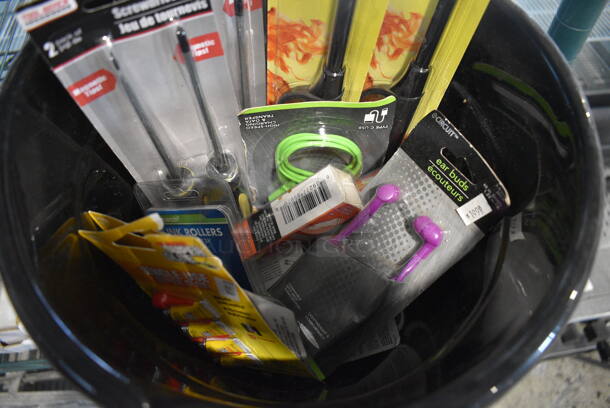 ALL ONE MONEY! Lot of Various Items Including Ant / Roach Killer, Lighters, Screwdriver and Black Poly! - Image 4 of 6