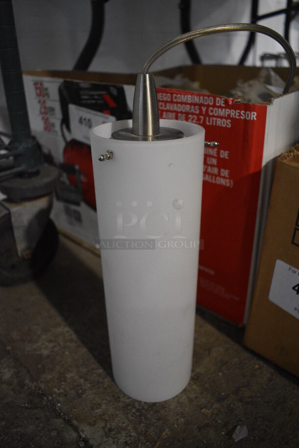 8 Ceiling Light Fixtures. 3.5x3.5x10.5. 8 Times Your Bid!  - Image 1 of 3