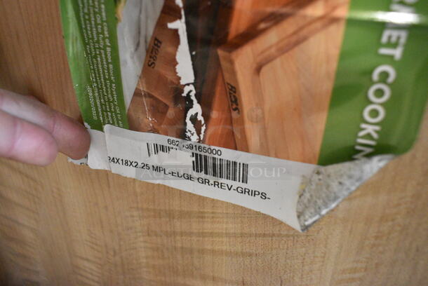 BRAND NEW SCRATCH AND DENT! John Boos Butcher Block Cutting Board.  - Image 4 of 4