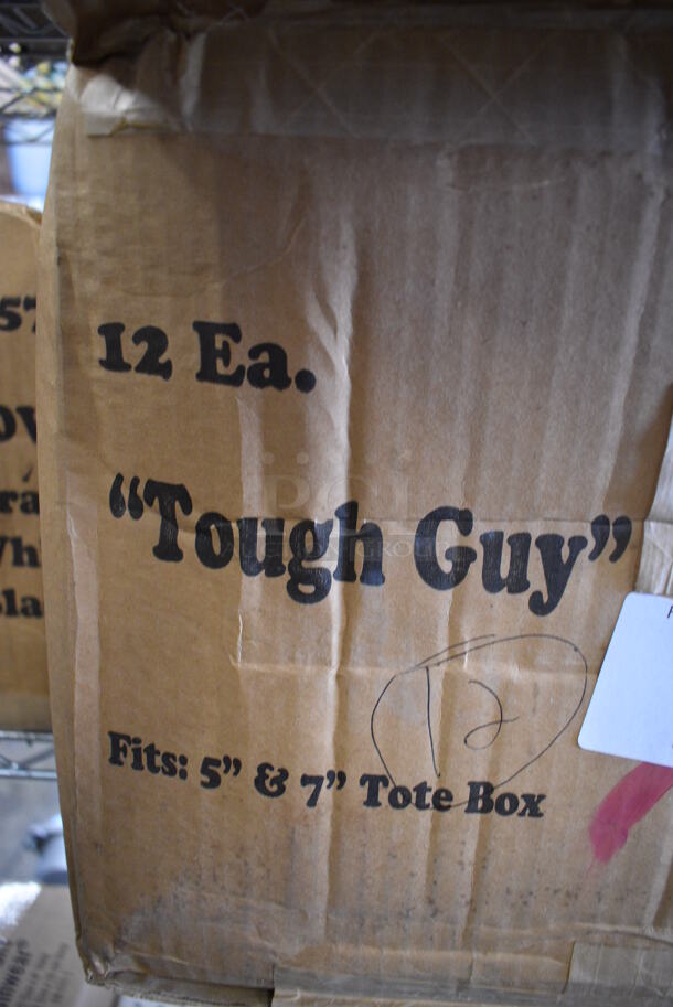 12 BRAND NEW IN BOX! Tough Guy 5726C Gray Poly Tote Covers. 16x22x1. 12 Times Your Bid! - Image 4 of 4