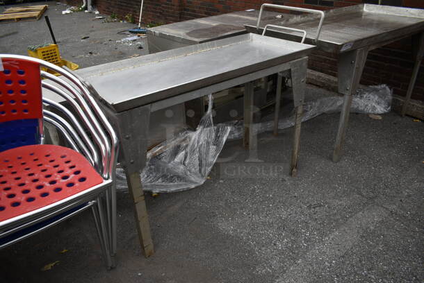 Metal Table. - Image 2 of 3