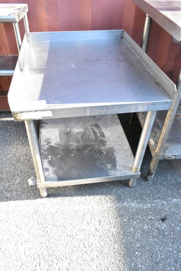 Stainless Steel Equipment Stand w/ Metal Under Shelf.  - Image 1 of 4