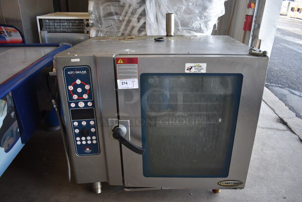 Alto Shaam Model 10.10 ES Stainless Steel Commercial Electric Powered Combitherm Convection Oven w/ View Through Door and Metal Oven Racks. 208-240 Volts, 3 Phase. 42x32x39 - Image 6 of 8