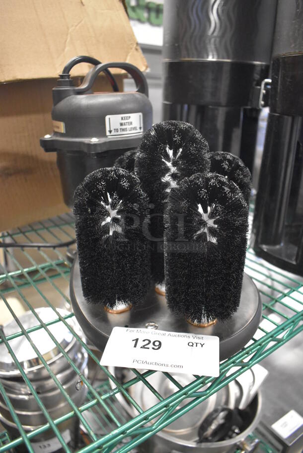 BRAND NEW IN BOX! Bar Maid SS-100 Stainless Steel Commercial Countertop Submersible Electric Glass Washer. 115 Volts, 1 Phase. 8x16x12. Tested and Working! - Image 3 of 4