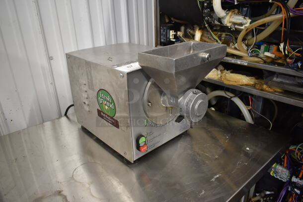 	2016 Olde Tyme PN2 Stainless Steel Commercial Countertop Nut Grinder Base. 115 Volts, 1 Phase. Tested and Working!