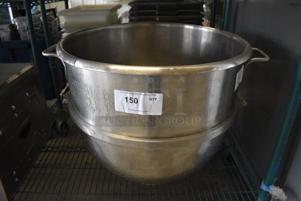 Stainless Steel Commercial Mixing Bowl. 26x21x18