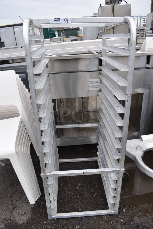 Metal Commercial Pan Rack. 20.5x26x51 - Image 2 of 4