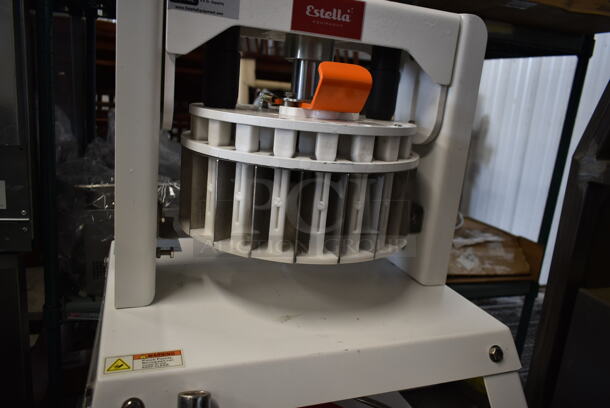 BRAND NEW SCRATCH AND DENT! Estella 348MDD18 Metal Commercial Floor Style Manual 18 Section Dough Divider. Tested and Working! - Image 5 of 11
