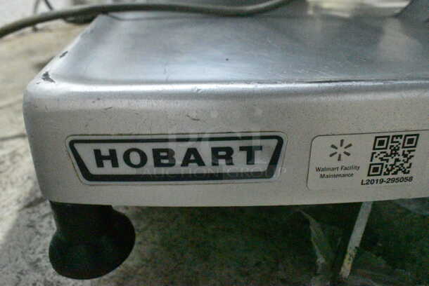 Hobart 2812 Stainless Steel Commercial Countertop Meat Slicer. 120 Volts 1 Phase. Tested and Working! - Image 4 of 6