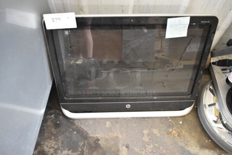 HP Paviliion 23 8 GB RAM AMD A6-6400K ITB HDD 23" All-in-One Computer. 