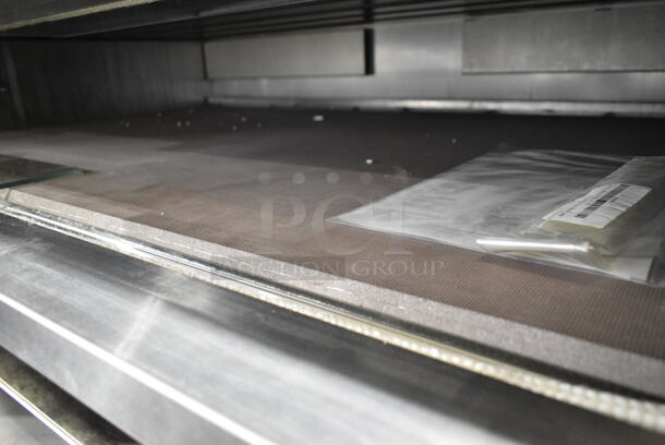 3 BRAND NEW SCRATCH AND DENT! 2022 Salva 2013 NXE-3009-B3-V3 Stainless Steel Commercial Electric Powered Single Deck Bakery Oven Pizza Ovens w/ Under Shelf on Commercial Casters. 208-240 Volts, 3 Phase. 3 Times Your Bid! - Image 8 of 12