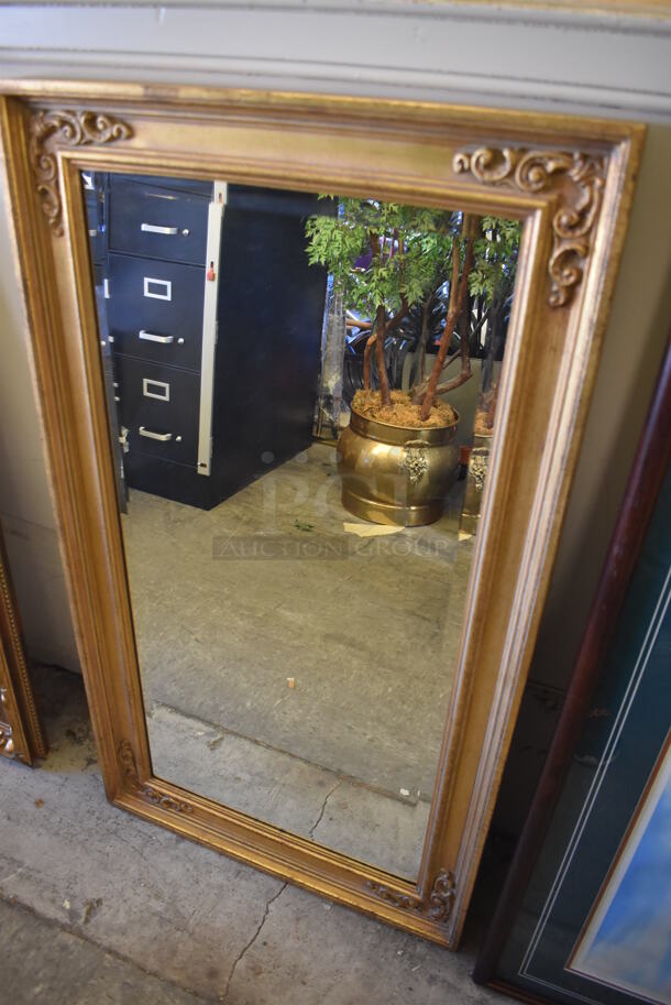 Mirror in Gold Colored Donelle Frame - Image 3 of 6