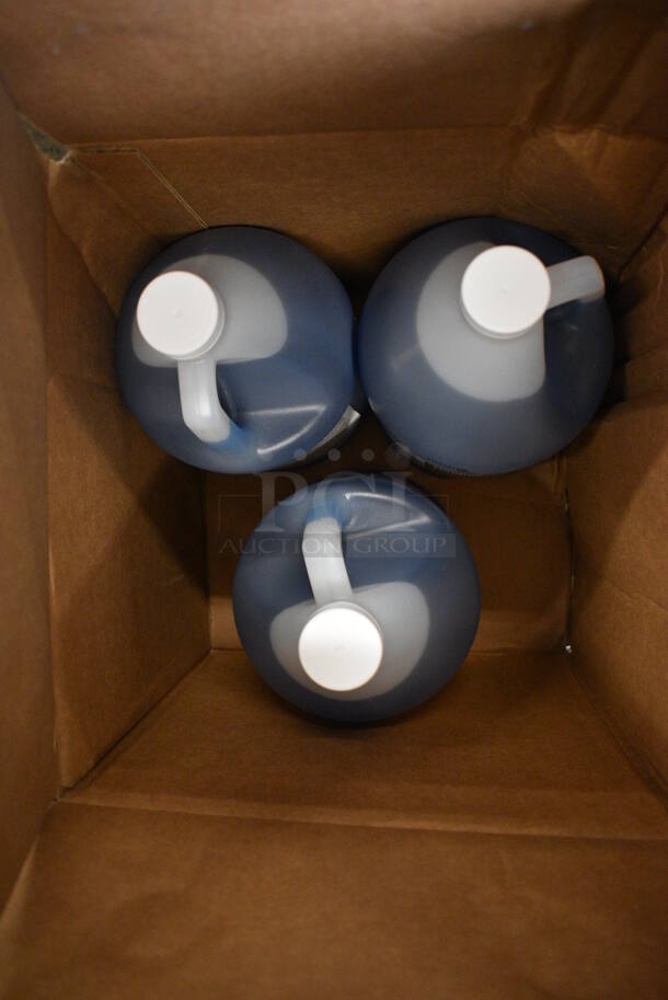 Box of 3 BRAND NEW Swisher Select Turquoise 3 Non Acid Disinfectant Cleaner. 6x6x12 - Image 4 of 4