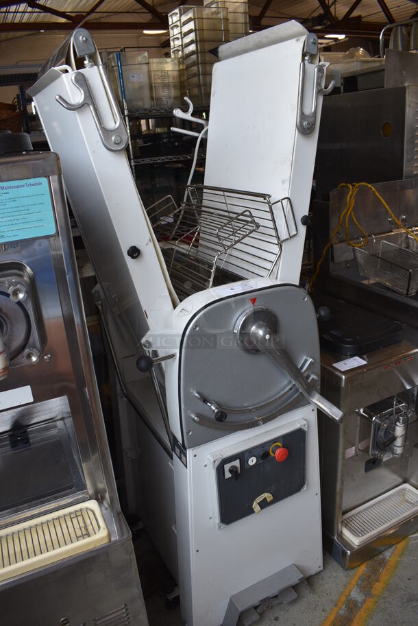 Kohler Model U-SF500 1850 Metal Commercial Floor Style Reversible Dough Sheeter. 220 Volts, 3 Phase. 30x29x67 - Image 3 of 12
