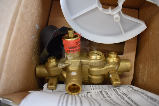 ALL ONE MONEY! Tier Lot of Various Items Including BRDUAL-V Dual Latex Foil Inflator, 5 Boxes of Brackets and 5 Moen Gauges - Image 11 of 11