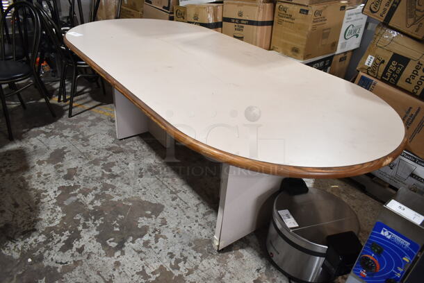 Oval Table.  - Image 1 of 4