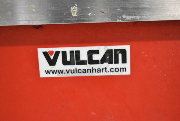 Vulcan Stainless Steel Commercial Natural Gas Powered Floor Style Braising Pan Tilting Pan.  - Image 2 of 7