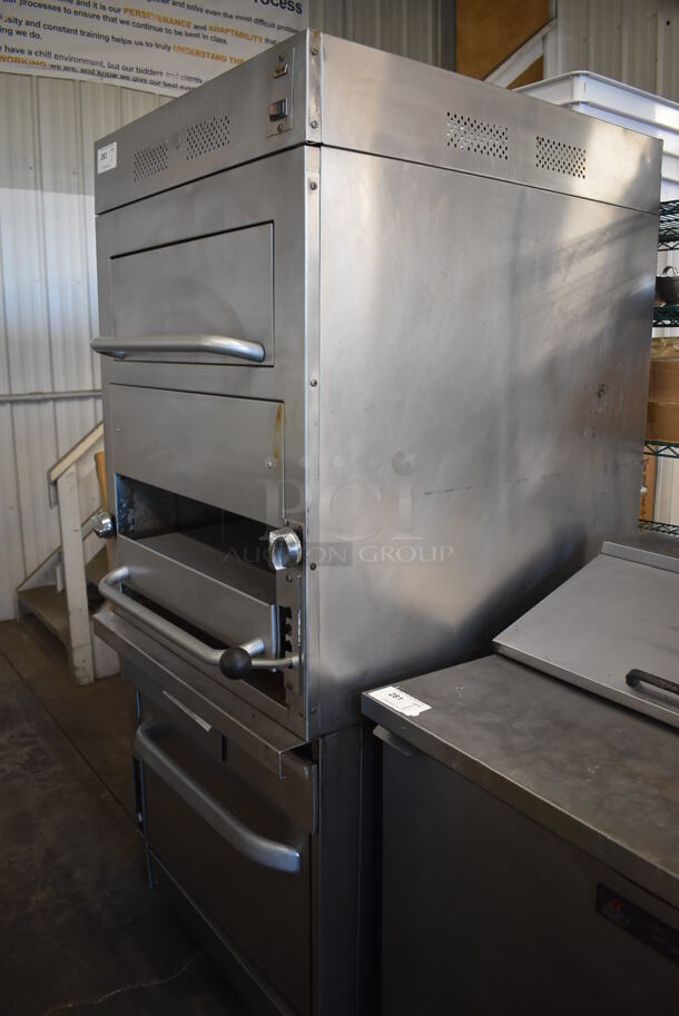 Southbend Platinum Metal Commercial Natural Gas Powered Vertical Upright Broiler. 32x43x75 - Image 9 of 9