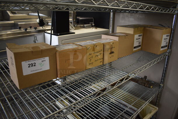 8 BRAND NEW IN BOX! Various Projection Lamps Including 2 Panasonic ET-LA701, Panasonic ET-LA730, Arclyte PL02489CBH and PLC-LMP12. 8 Times Your Bid! - Image 2 of 9