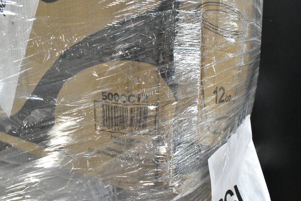 27 BRAND NEW Boxes Including 500CC12 Choice Clear PET Customizable Plastic Cold Cup - 12 oz. - 1000/Case, 5008W Choice 8 oz. Tall White Poly Paper Hot Cup - 1000/Case, 4 Box 130BKFKSNSPX500 Choice Black Extra Heavy Weight Wrapped Plastic Cutlery Pack with Napkin and Salt and Pepper Packets - 500/Case, 500TO993 Choice 9" x 9" x 3" Microwavable 1-Compartment Black / Clear Plastic Hinged Container - 100/Case, 127CH08F Choice 8 oz. Clear RPET Tall Hinged Deli Container - 200/Case, Solo 626NSL Prima PET Plastic Cold Cup Strawless Lid - 1000/Case. 27 Times Your Bid!  - Image 2 of 12