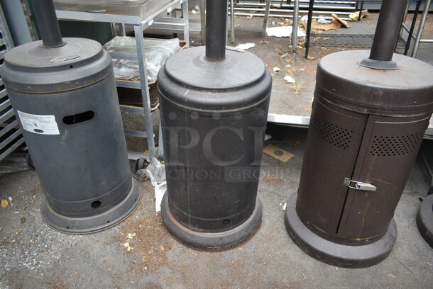 Metal Floor Style Propane Gas Powered Patio Heater. - Image 4 of 6