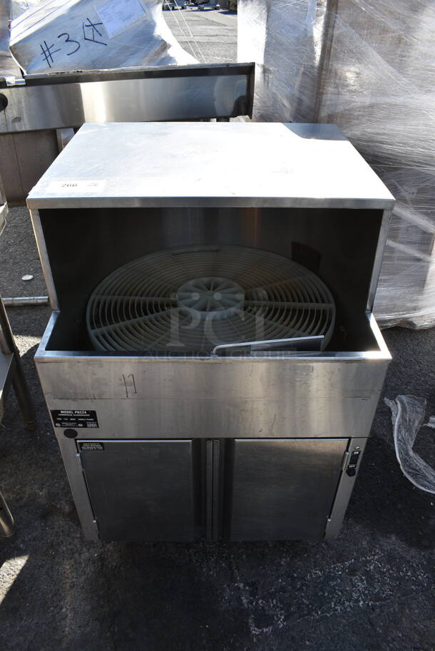 CMA PKC24 Commercial Stainless Steel Electric Glasswasher On Galvanized Legs. 120V, 1 Phase.  - Image 1 of 11