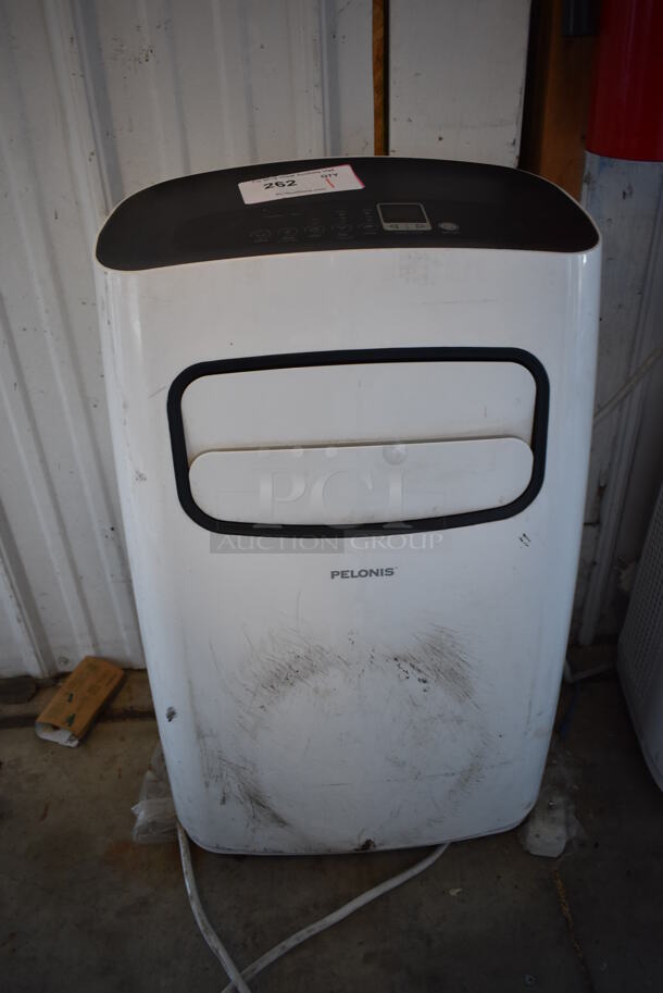 Pelonis PAP12R1BWT Metal Portable Air Conditioner. 115 Volts, 1 Phase. 16x12.5x28