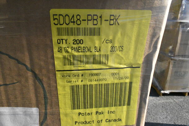 34 BRAND NEW! Boxes Including Eco EP-RDP12 16 oz Deli Container, CT757-220-1 Cruiser Bowls, 5DO48-PB1-BK 48 oz Panelbowl. 34 Times Your Bid!  - Image 7 of 11
