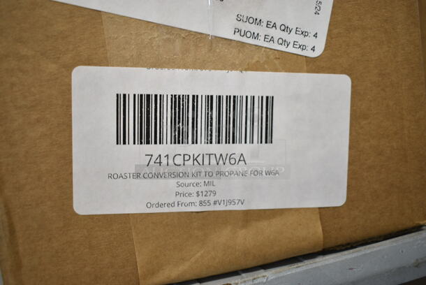 BRAND NEW SCRATCH AND DENT! 741CPKITW6A Roaster Conversion Kit to Propane.  - Image 3 of 7