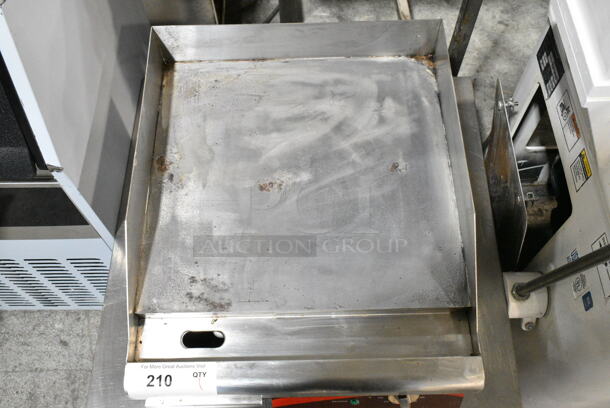 Avantco 177EG16N Stainless Steel Commercial Countertop Electric Powered Flat Top Griddle. 120 Volts, 1 Phase.  - Image 5 of 6