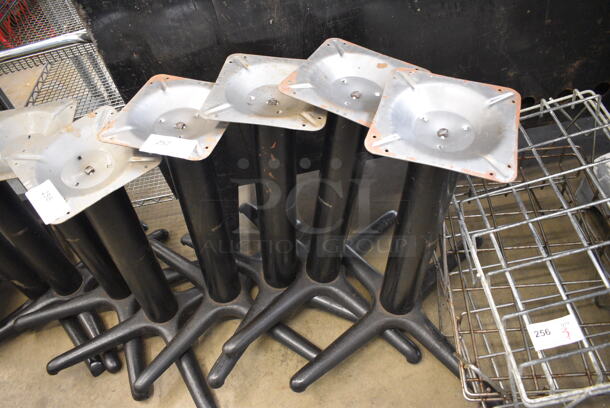 4 Metal Table Bases. 30x30x28. 4 Times Your Bid!