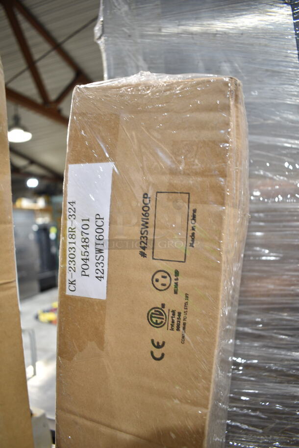 2 BRAND NEW IN BOX! ServIt 423SWI60CP / Avantco 177SW60INCP Stainless Steel Commercial 60" Heat Strip. 120 Volts, 1 Phase. 2 Times Your Bid! - Image 4 of 4