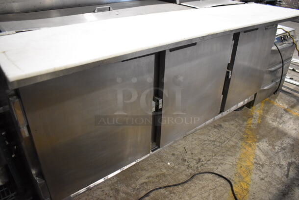 Beverage Air SP72-18C Stainless Steel Commercial Prep Table on Commercial Casters. 115 Volts, 1 Phase. 72x34x42. Tested and Working! - Image 12 of 12