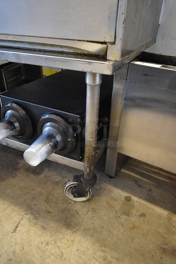 Stainless Steel Commercial Equipment Stand w/ Under Shelf on Commercial Casters. - Image 3 of 4