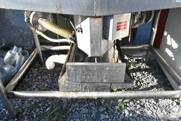 2016 Noble Wareforce II Stainless Steel Commercial Double Rack Straight Pass Through Low Temperature Dishwasher. 115 Volts, 1 Phase.  - Image 4 of 5