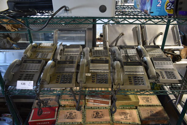 ALL ONE MONEY! Lot of 10 Omega ZT-D Corded Office Telephones. - Image 1 of 6