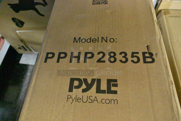 2 IN ORIGINAL BOX! Pyle PPHP2835B Portable Bluetooth PA Speaker System. 2 Times Your Bid!  - Image 5 of 8